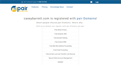 Desktop Screenshot of caseybarrett.com